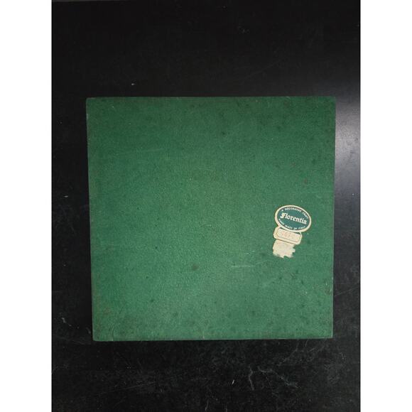 Florentia Italy 9.5" Hand-Painted Wooden Tray Birds & Floral Gold Accents - Picture 6 of 7